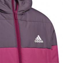 adidas Übergangsjacke mit Padding magentarot Mädchen